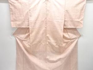 未使用品　麻の葉模様織り出し西陣お召着物